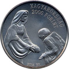 2000 Forint Hungarian Charity Service of the Order of Malta