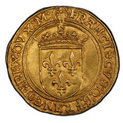 Gold Ecu - Francis I Milan
