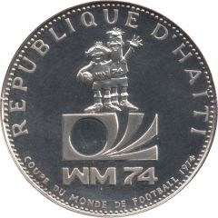 25 Gourdes 1974 World Cup