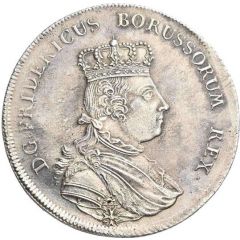 1 Thaler - Frederick II Speciestaler - Königstaler