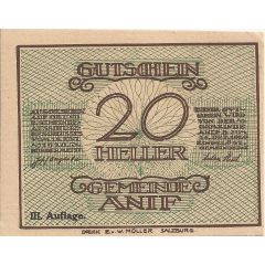20 Heller Anif - 3. Auflage