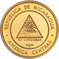 50 Córdobas Ruben Dario