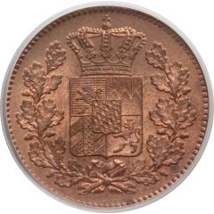 2 Pfenning - Maximilian II, Louis II