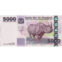 5000 Shillings