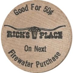 Wooden Nickel - Rick`s Place