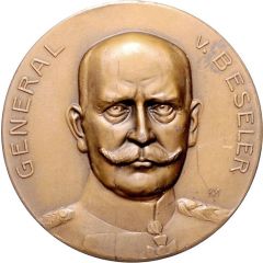Medal - General Hans Hartwig von Beseler, war years of 1914-1916