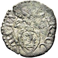 1 Quattrino - Gregory XIII S PETRVS FANVM