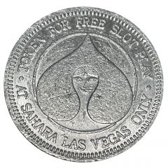 Sahara Free Slot Play Token Las Vegas Nevada