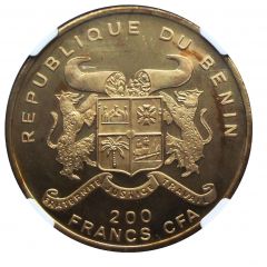 200 Francs CFA Iguanodon