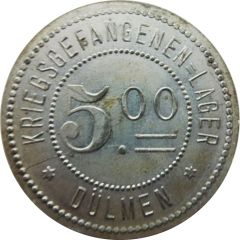5 Mark - Dülmen Kriegsgefangenen-Lager