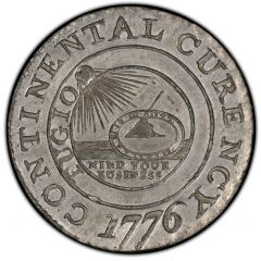 1 Dollar - Continental Currency Pattern