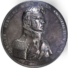 Captain Charles Stewart and the victory of USS Wasp over HMS Levant and Cyane