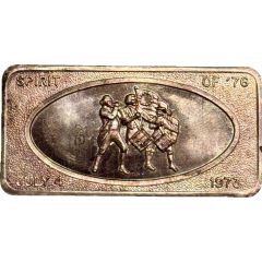 1 Ounce - Patrick Mint July 4th 1973 - Reverse Variety