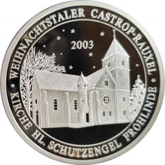Weihnachtstaler - Castrop-Rauxeler Kirche Hl. Schutzengel Frohlinde