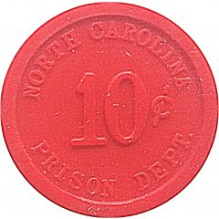 10 Cents - North Carolina Prison Dept.