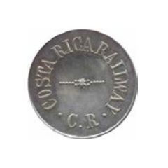 50 Centavos Costa Rica Railway