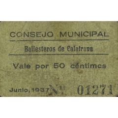50 Céntimos Ballesteros de Calatrava