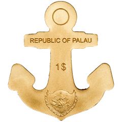 1 Dollar Golden Anchor