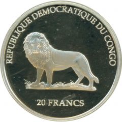 20 Francs 500 Yen Coin