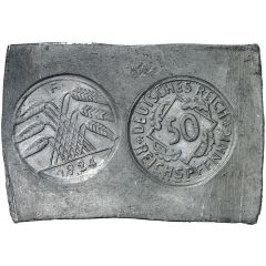 50 Reichspfennig Pattern