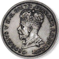 Pattern - 1 Florin - King George V Obverse Pattern Florin