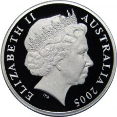 1 Dollar - Elizabeth II 4th Portrait - Gallipoli - Silver Proof