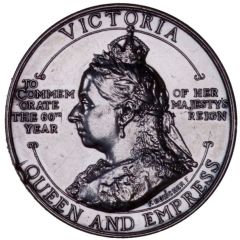 Medal - Victoria Diamond Jubilee; Cape Colony, silver