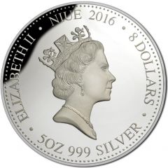 8 Dollars - Elizabeth II Year of the Monkey