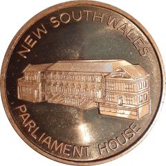 Medal - NSW Parliament House Restoration Australian Numismatic Society