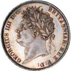 1 Crown - George IV 1st portrait
