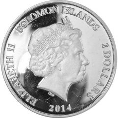 2 Dollars - Elizabeth II Three wishes for Cinderella