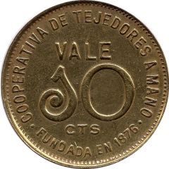 10 Centimos - Cooperativa de Tejedores a Mano