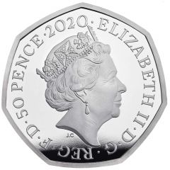 50 Pence - Elizabeth II Peter Rabbit, Silver Proof