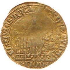 1/2 Gold Écu `Klinckaert` - Philip the Good, Regent