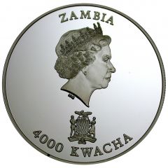 4000 Kwacha - Elizabeth II 75th Anniversary of Queen Elizabeth II