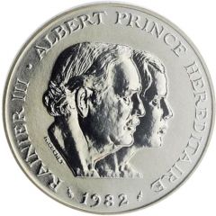 100 Francs - Rainier III Heir Apparent Prince Albert