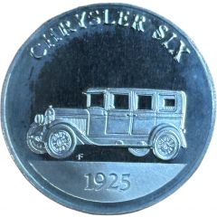 Franklin Mint - Collection of Antique Car Coins - Series 2 Chrysler Six