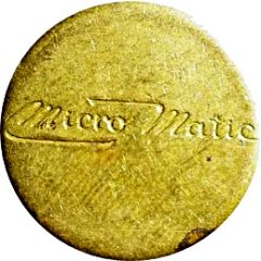 Car Wash Token - Micro Matic