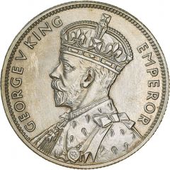 1 Florin - George V Victoria and Melbourne Centenary