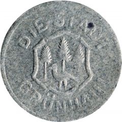 10 Pfennig - Grünhain
