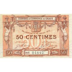 50 Centimes - Chambre de Commerce de Calais [62]