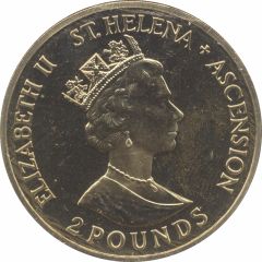 2 Pounds - Elizabeth II Queen Mother