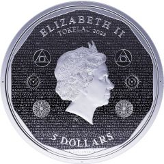 5 Dollars - Elizabeth II Vivat Humanitas