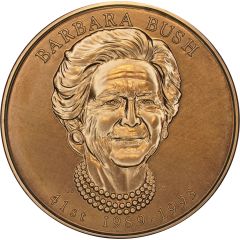 Medal - First Spouse Barbara Bush