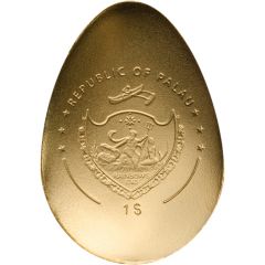 1 Dollar Golden Swan Egg