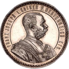 Medal - 5th Lower Austria Shooting Festival - Franz Joseph I