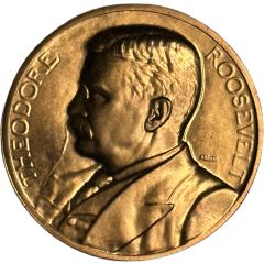 Medal - Inaugurated Theodore Roosevelt, President of the United States