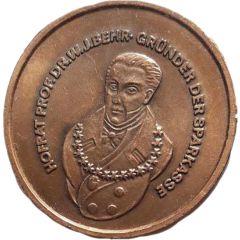 Token - Wurzburg 150 years Bank of Wurzburg