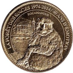 Token - Arthus Bertrand - Tresors de France La Forêt des Singes