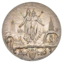 Medal - Edward VII Industrial and Agricultural Exhibition